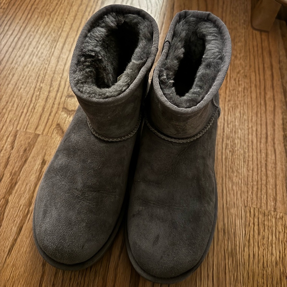 Ugg Mini Gray Boots - image 3